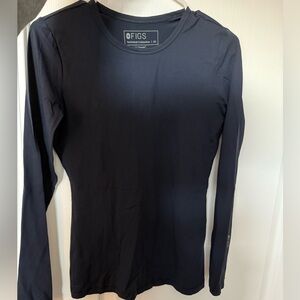 Figs Women’s Navy Supersoft Longsleeve Underscrb